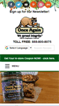 Mobile Screenshot of onceagainnutbutter.com